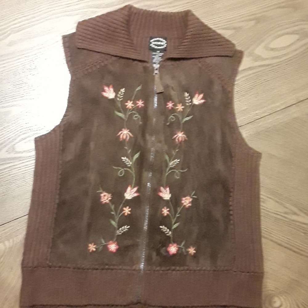 Vintage Designer Original M Zipper front Jacket